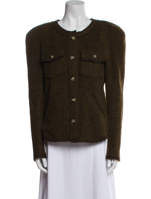 Isabel Marant Wool Tweed Pattern Jacket