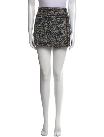 Isabel Marant Printed Mini Skirt