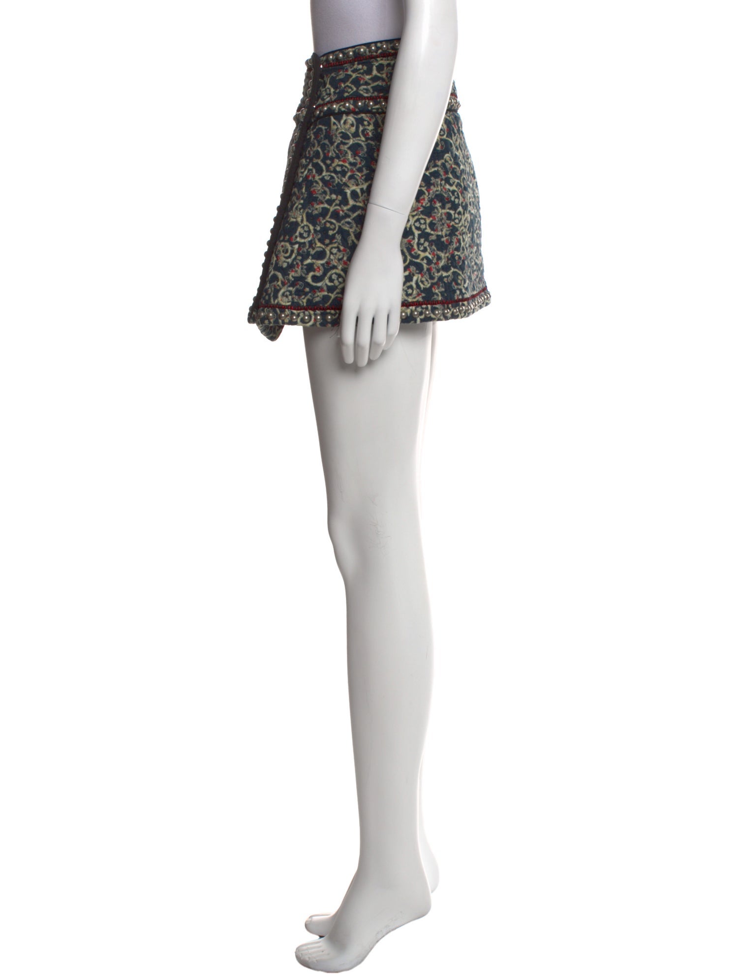 Isabel Marant Printed Mini Skirt