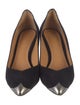 Isabel Marant Suede Bow Accents Pumps