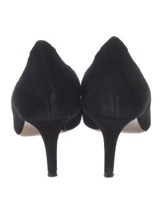 Isabel Marant Suede Bow Accents Pumps