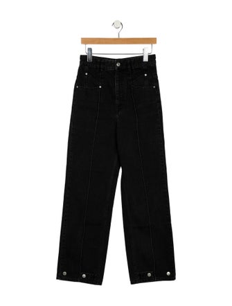 Isabel Marant High-Rise Wide Leg Jeans