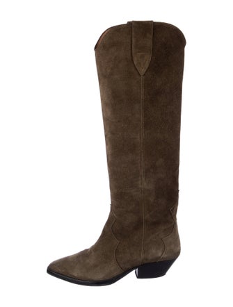 Isabel Marant Suede Riding Boots