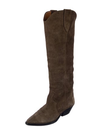 Isabel Marant Suede Riding Boots