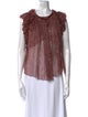 Isabel Marant Silk Printed Top