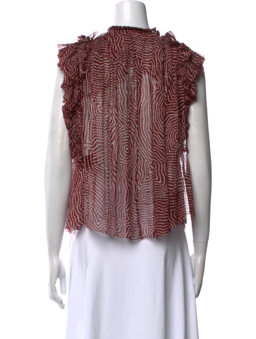 Isabel Marant Silk Printed Top