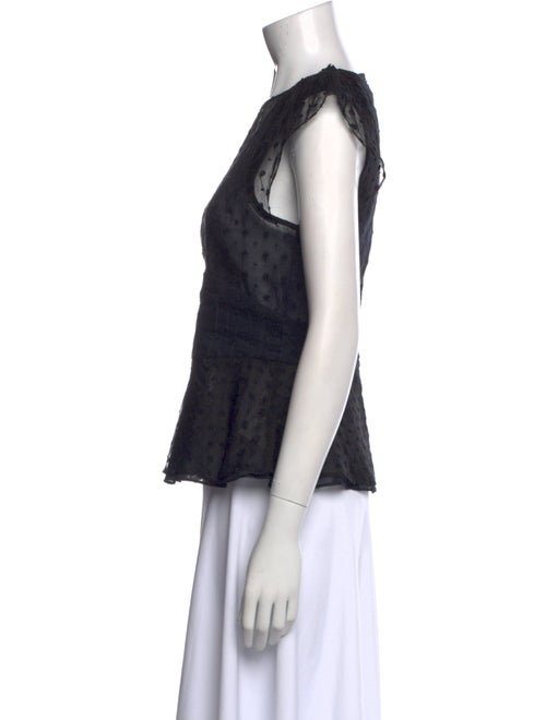 Isabel Marant Silk Lace Pattern Blouse