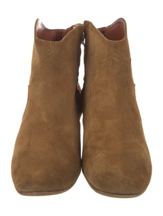 Isabel Marant Suede Western Boots