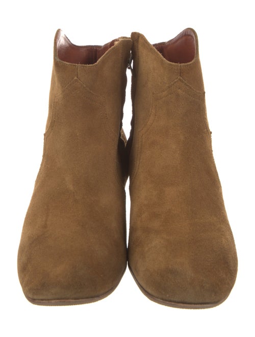 Isabel Marant Suede Western Boots
