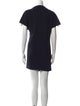 Isabel Marant Bateau Neckline Mini Dress