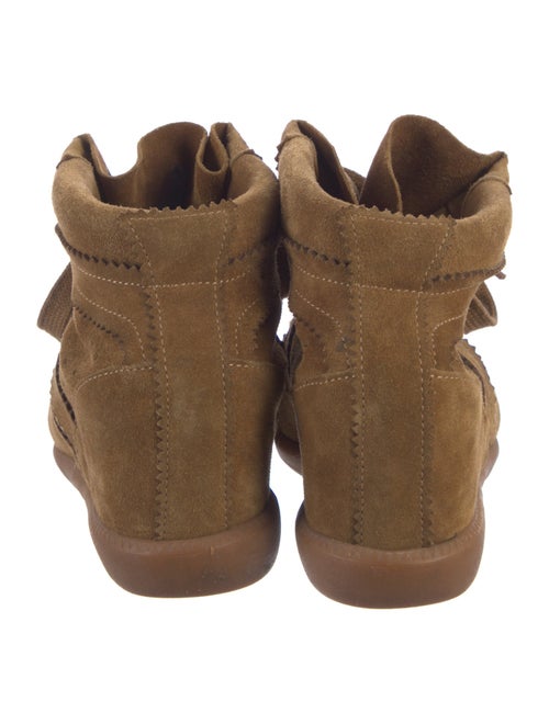 Isabel Marant Suede Wedge Sneakers
