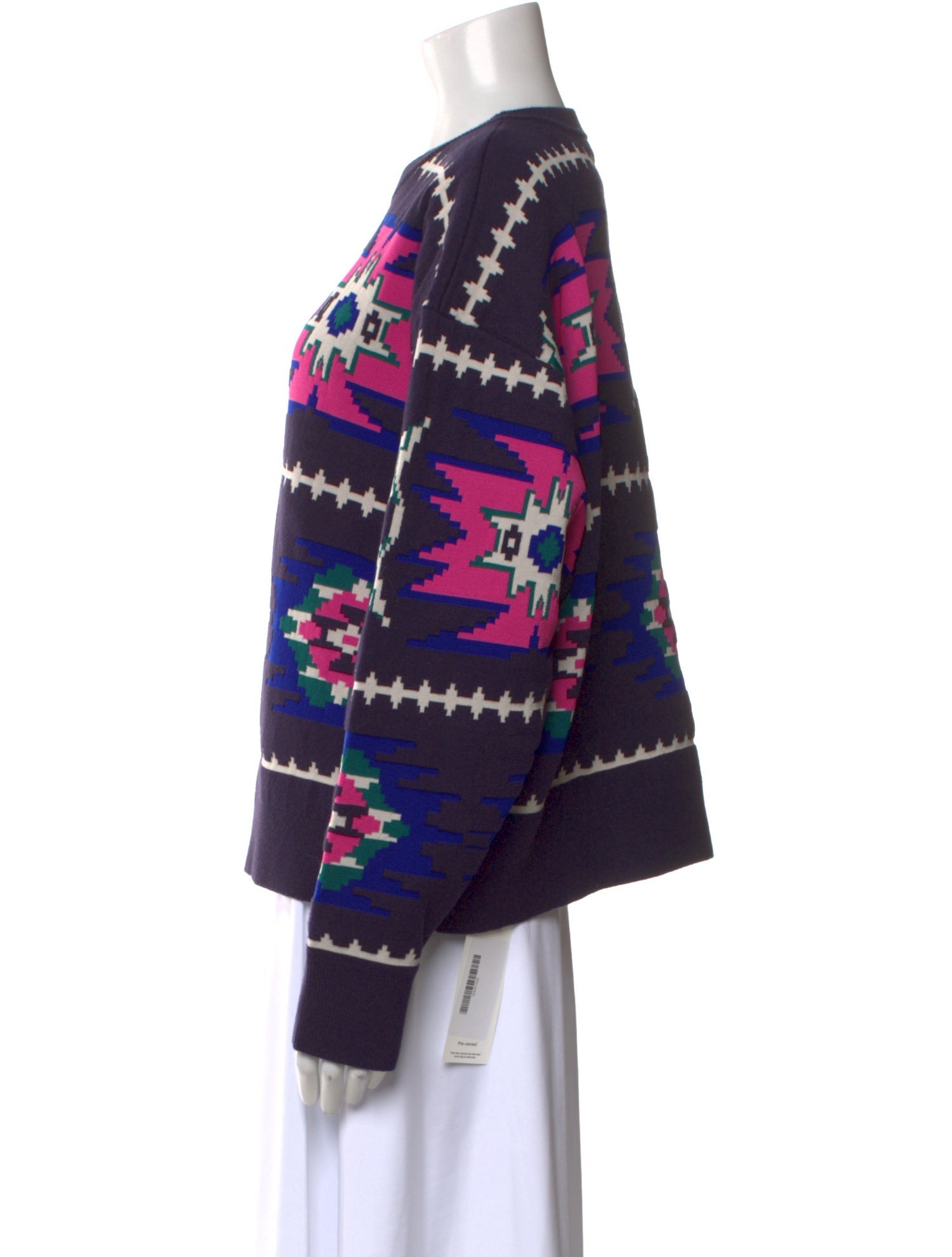 Isabel Marant Printed Crew Neck Sweater