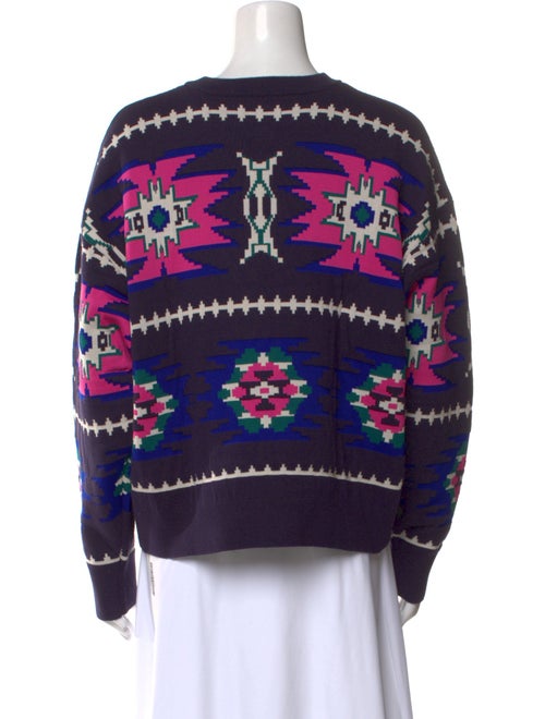 Isabel Marant Printed Crew Neck Sweater