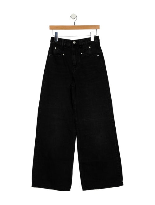 Isabel Marant High-Rise Wide Leg Jeans