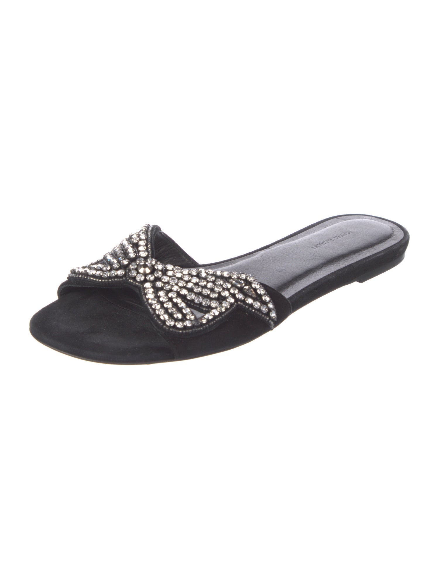 Isabel Marant Leather Patterned Slides