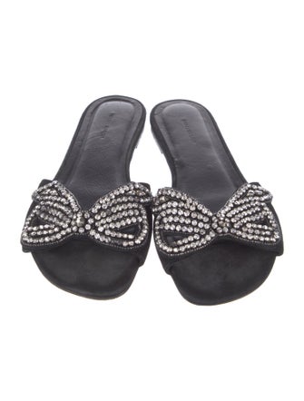 Isabel Marant Leather Patterned Slides