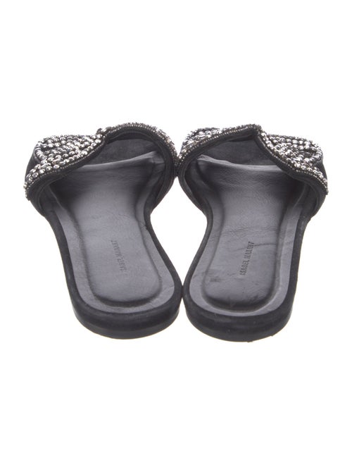 Isabel Marant Leather Patterned Slides