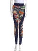 Isabel Marant Floral Print Skinny Leg Pants