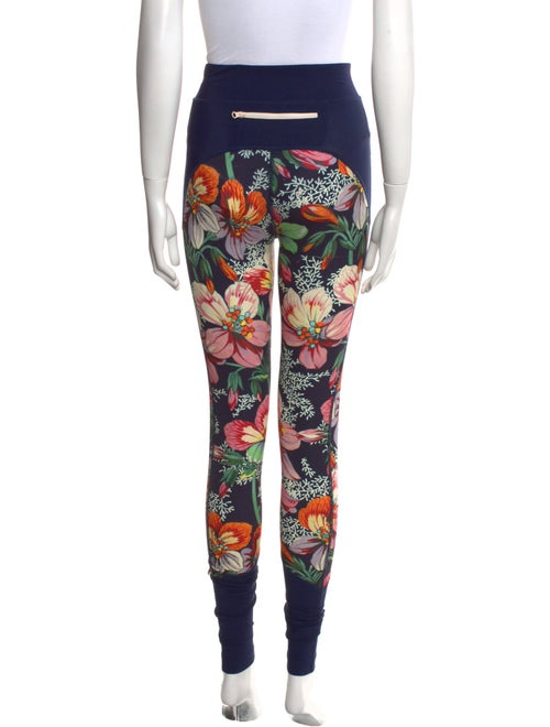 Isabel Marant Floral Print Skinny Leg Pants