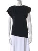 Isabel Marant Scoop Neck Short Sleeve Top