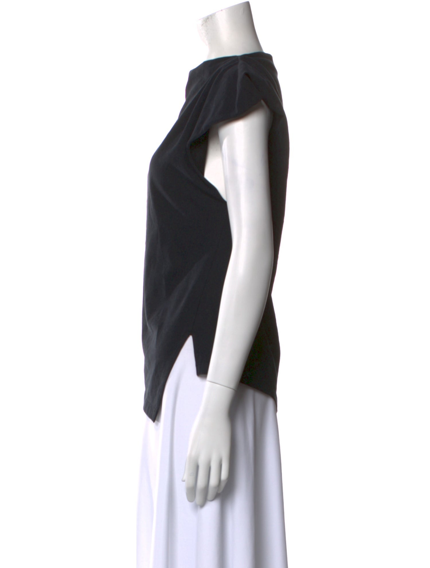 Isabel Marant Scoop Neck Short Sleeve Top