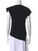 Isabel Marant Scoop Neck Short Sleeve Top