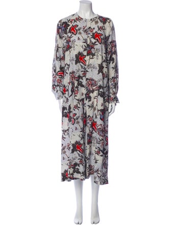 Isabel Marant Silk Long Dress
