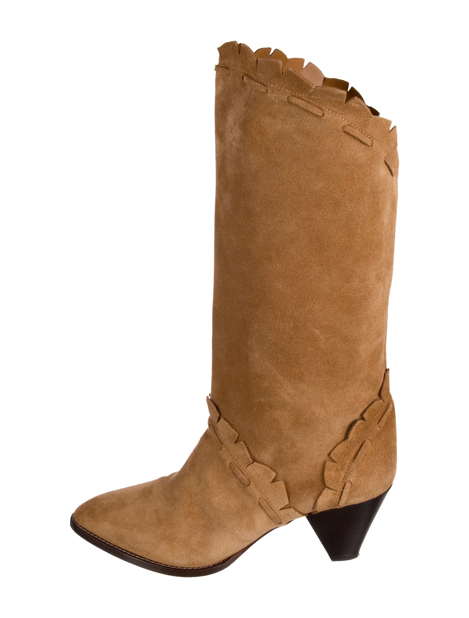 Isabel Marant Suede Western Boots