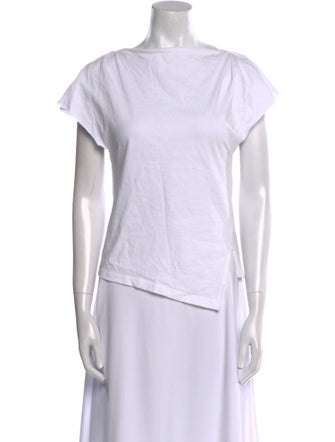 Isabel Marant Bateau Neckline Short Sleeve T-Shirt