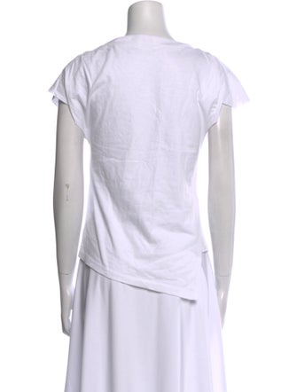 Isabel Marant Bateau Neckline Short Sleeve T-Shirt