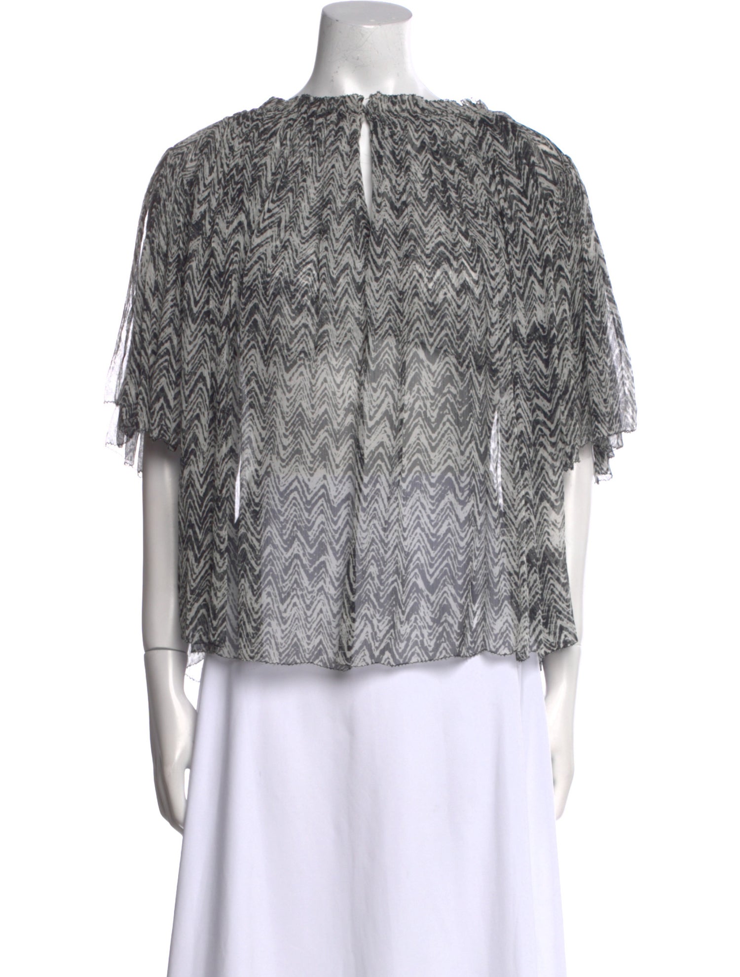 Isabel Marant Silk Printed Blouse