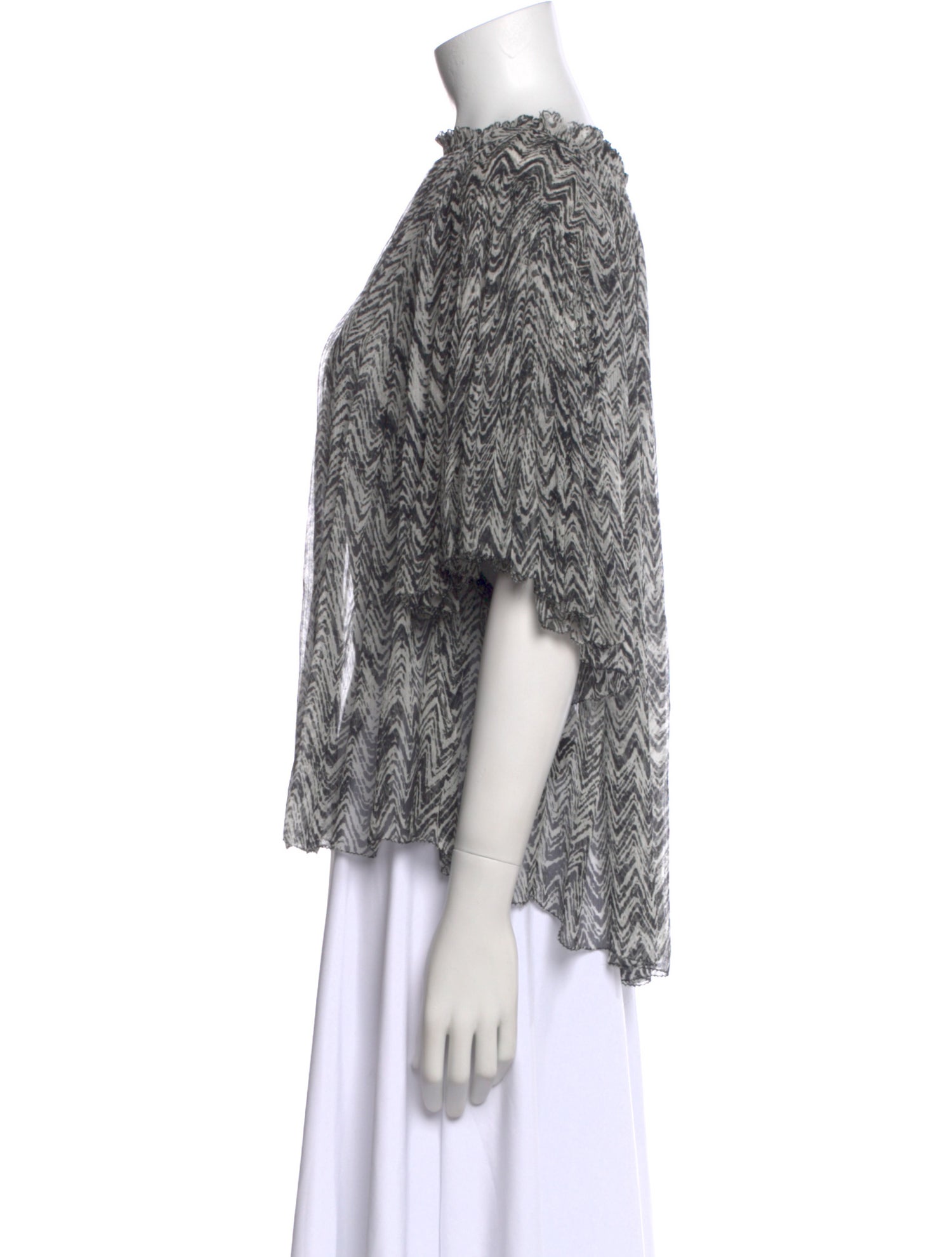 Isabel Marant Silk Printed Blouse