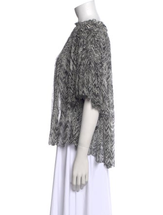 Isabel Marant Silk Printed Blouse