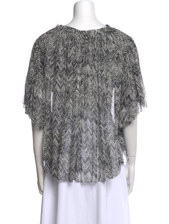 Isabel Marant Silk Printed Blouse
