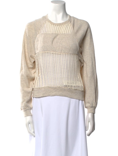 Isabel Marant Crew Neck Long Sleeve Sweatshirt
