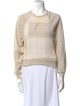 Isabel Marant Crew Neck Long Sleeve Sweatshirt