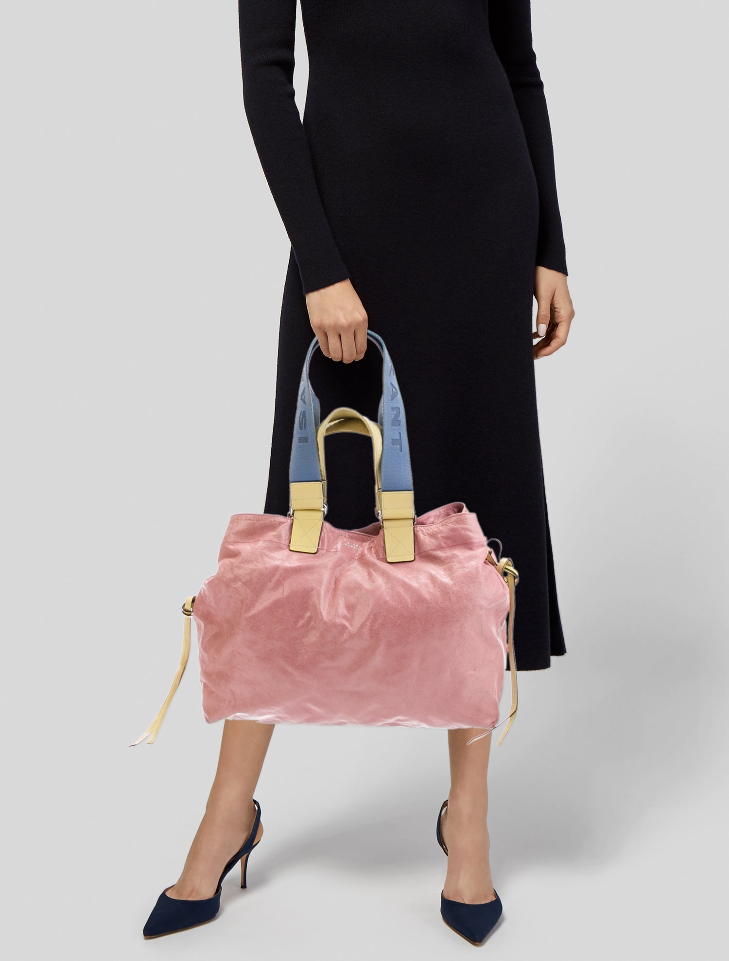 Isabel Marant Leather Top Handle Bag