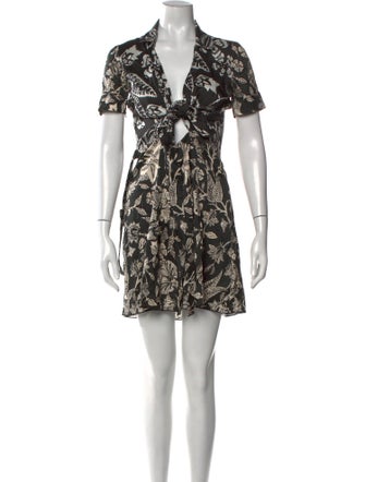Isabel Marant Silk Knee-Length Dress