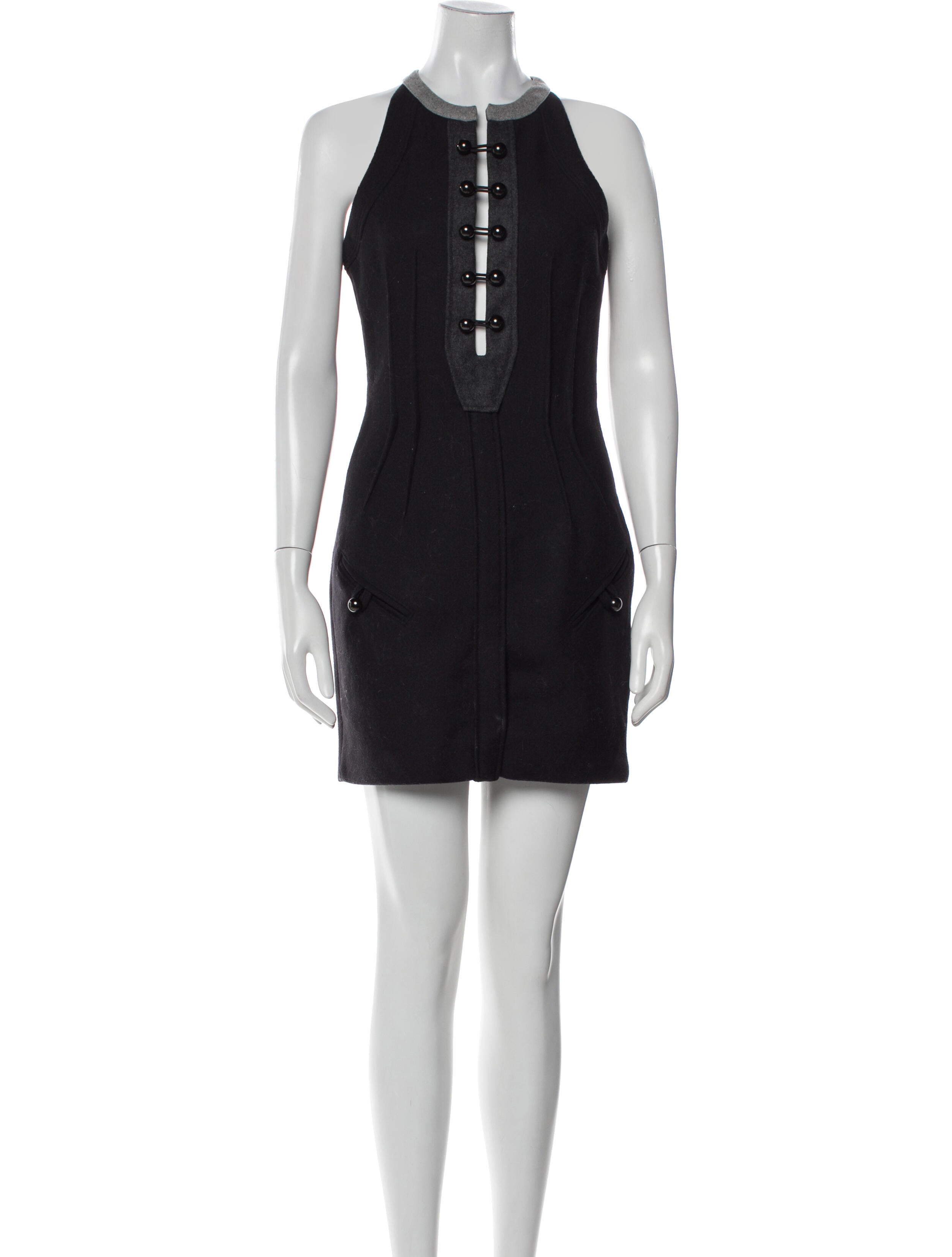 Isabel Marant Crew Neck Mini Dress