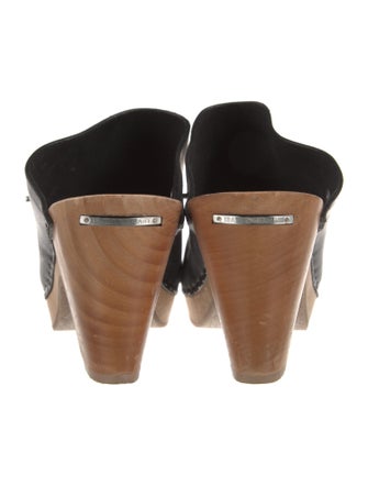 Isabel Marant Leather Studded Accents Mules