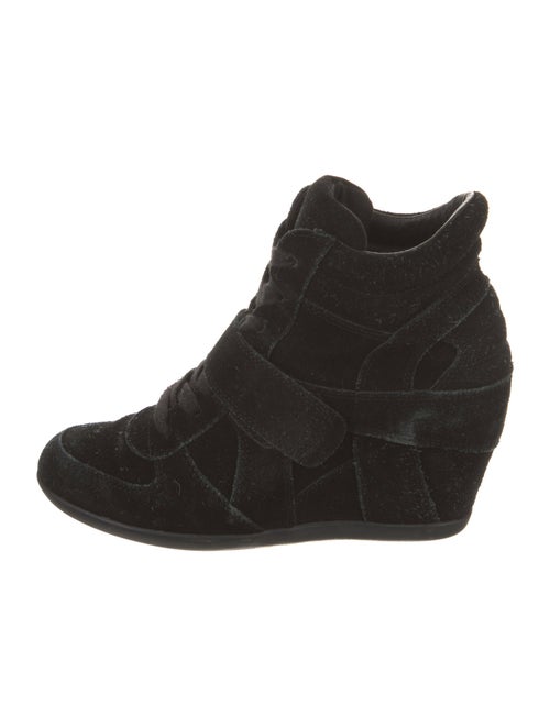 Isabel Marant Suede Wedge Sneakers