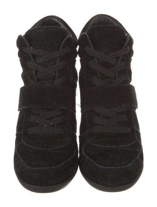 Isabel Marant Suede Wedge Sneakers