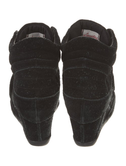 Isabel Marant Suede Wedge Sneakers