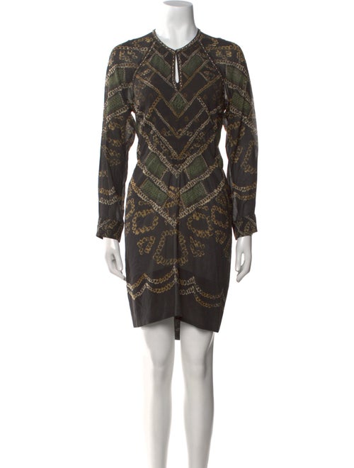 Isabel Marant Printed Knee-Length Dress