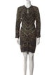 Isabel Marant Printed Knee-Length Dress