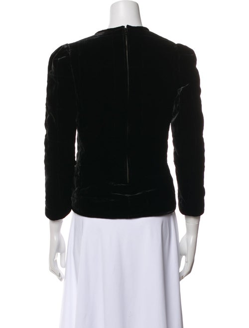 Isabel Marant Crew Neck Three-Quarter Sleeve Blouse