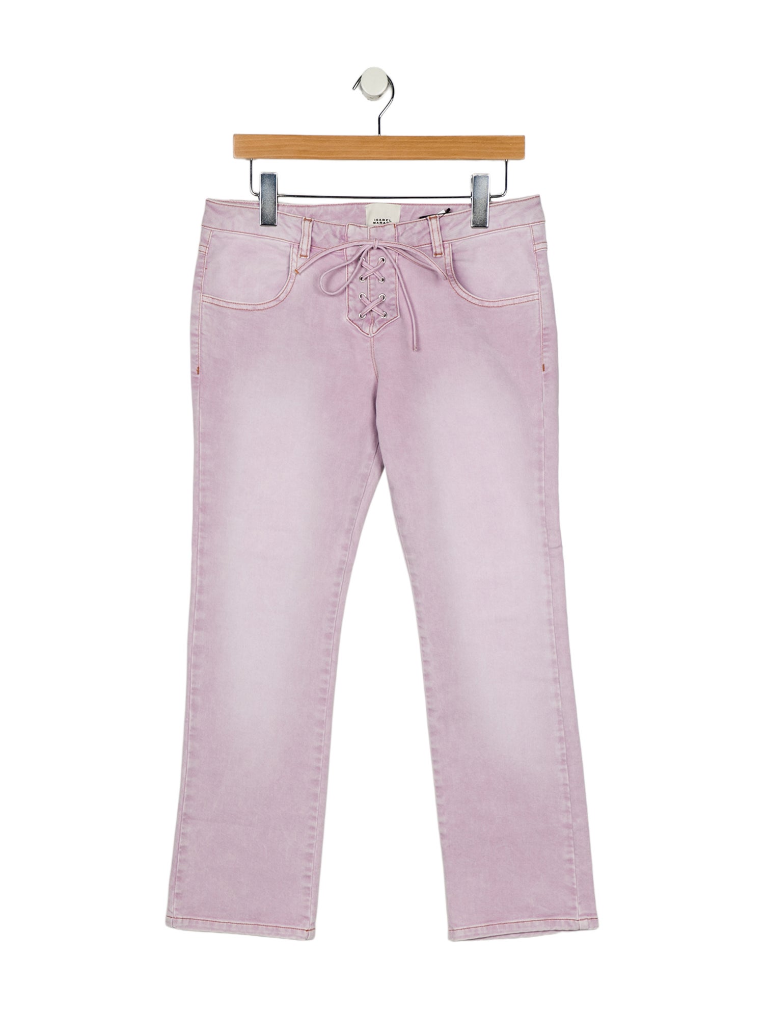 Isabel Marant Mid-Rise Straight Leg Jeans