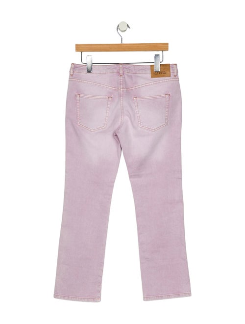 Isabel Marant Mid-Rise Straight Leg Jeans