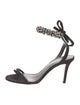 Isabel Marant Suede Crystal Embellishments Sandals