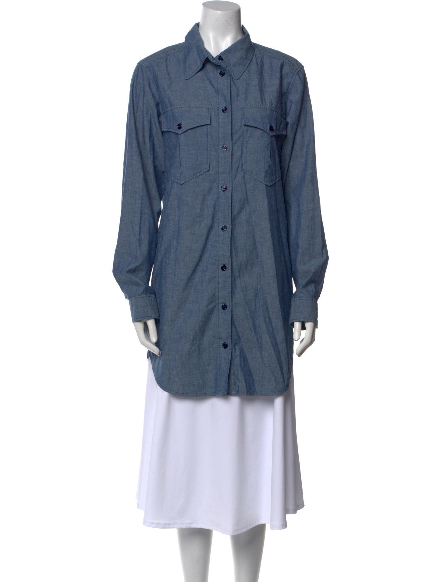 Isabel Marant Long Sleeve Button-Up Top